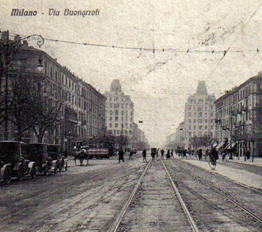 via buonarroti milano storia